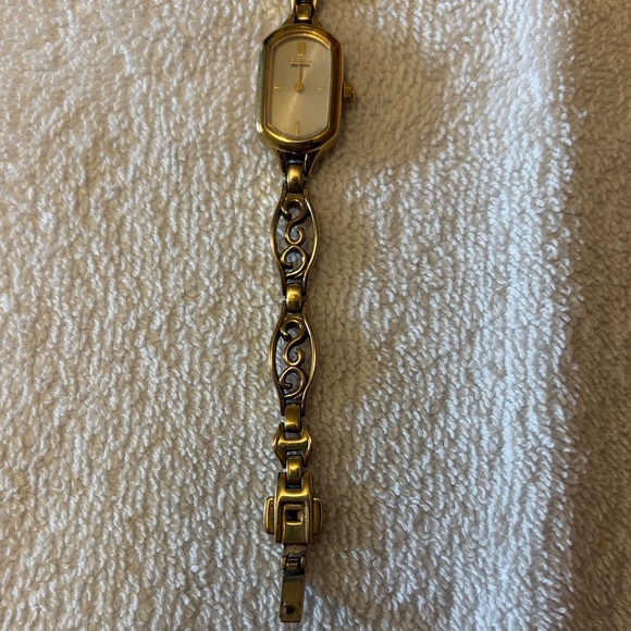 Citizen Womens Eco Drive Gold Plated Bracelet Watch - Picture 4 of 9